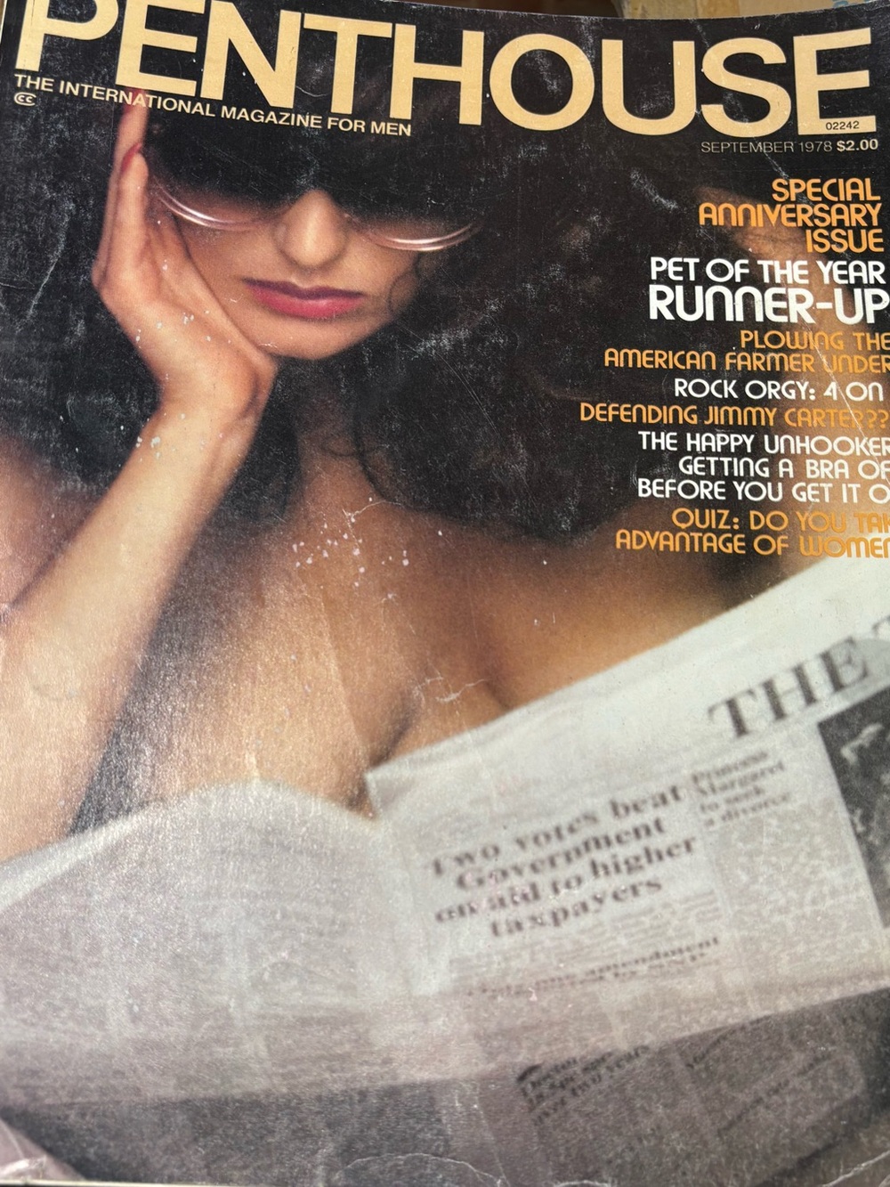 Vintage Penthouse Magazine Special Anniversary Issue - September 1975